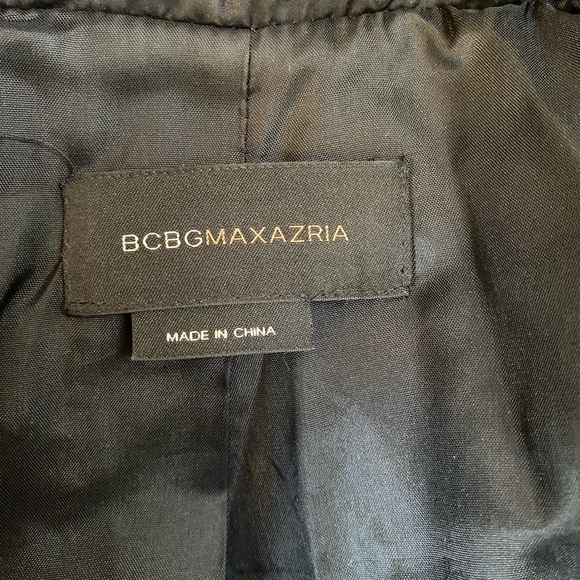 BCBGMAXAZARIA BLACK WINTER PUFFER JACKET - Picture 6 of 7